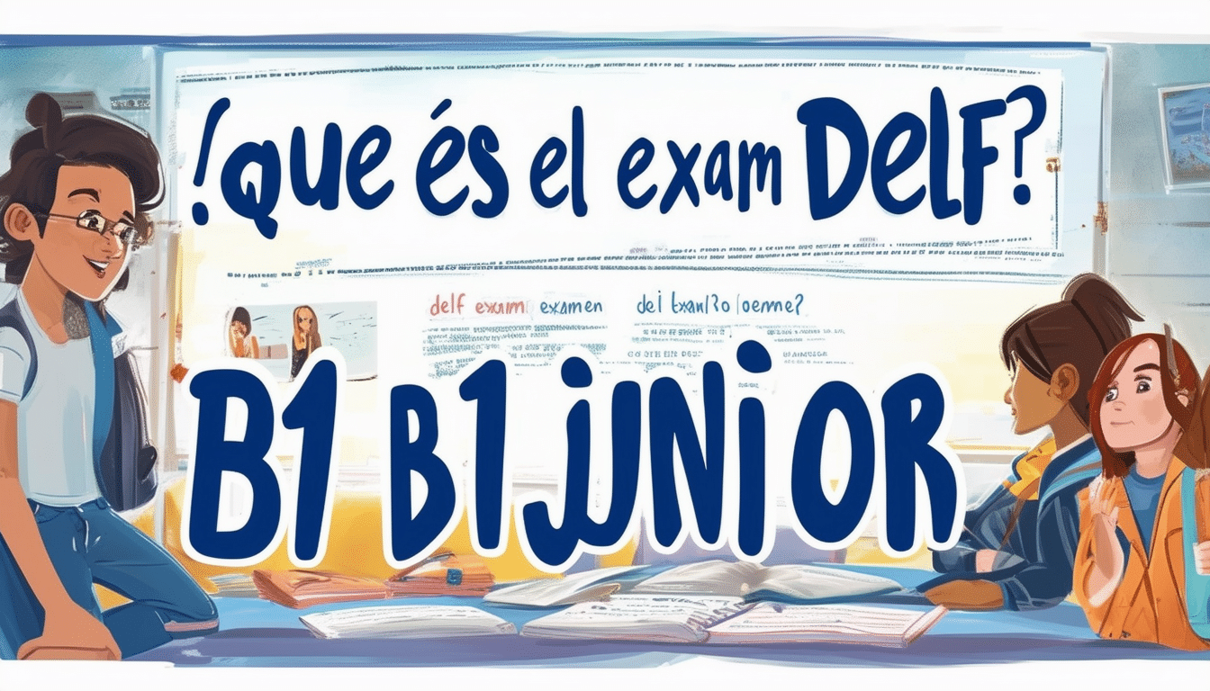 descubre qué implica el examen delf b1 junior y cómo puedes prepararte para obtener este certificado de francés reconocido internacionalmente.